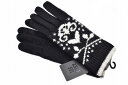 アナスイ 手袋 レディース ブランド ANNA SUI ウール混 ハート デザイン 黒 ブラック グローブ 冬 防寒 女性 婦人 ホワイトデー