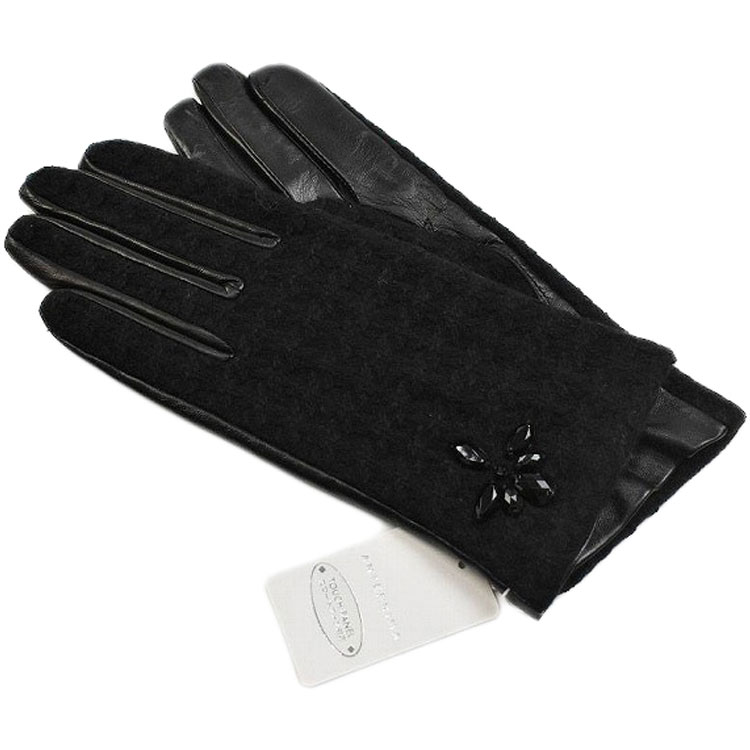アンテプリマ 手袋 レディース ブランド ANTEPRIMA ラムレザー ビジュー 20cm 黒 ブラック 女性 婦人 ホワイトデー 20代 30代 40代 5...