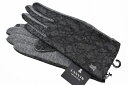 ランバン コレクション 手袋 レディース ブランド LANVIN COLLECTION カシミヤ 混 エンブロイダリー レース スマホ対応 スマホ グレー 系 ...