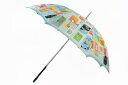 ケイト スペード ニューヨーク 傘 長傘 レディース ブランド kate spade new york 雨傘 ポスター パンフレット デザイン プリント ライト...