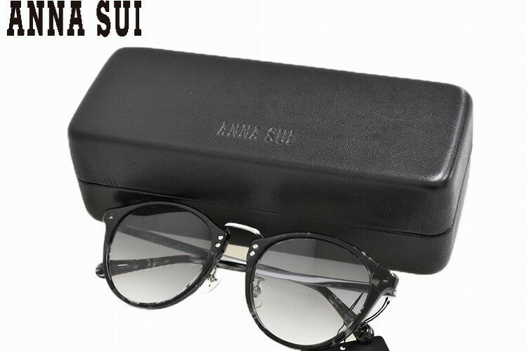 アナスイ サングラス レディース ブランド ANNA SUI グラデーションレンズ 専用ケース付 ファッショングラス 星 スター ブラック 可愛い 女性 婦人 x1x