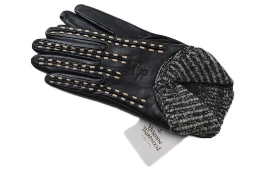 ヴィヴィアン ウエストウッド 手袋 レディース ブランド Vivienne Westwood ラムレザー ステッチ 20cm 21cm 黒 ブラック 女性 婦人 ヴィヴィアン ウエストウッド 手袋 レディース ブランド Vivienne Westwood ラムレザー ステッチ 20cm 21cm 黒 ブラック 女性 婦人