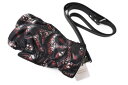 ヴィヴィアン ウエストウッド 手袋 レディース ブランド Vivienne Westwood フラワーデザイン ベルト付 21cm 黒 ブラック 女性 婦人