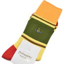 ヴィヴィアン ウエストウッド 靴下 ソックス レディース ブランド Vivienne Westwood マルチカラー ボーダー オレンジ カーキ グリーン イエ...