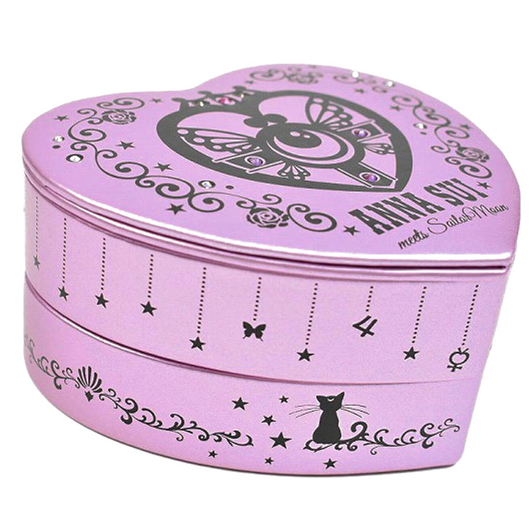 アナスイ コズミックハート ジュエリーボックス レディース ブランド ANNA SUI セーラームーン× ANNA SUI コラボ 宝石箱 パープル 系 女性 ...