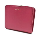ポールスミス 二つ折り財布 財布 ラウンドファスナー レディース ブランド Paul Smith ハートプル2 専用箱付 ワイン 女性 婦人 本革 PWU913...