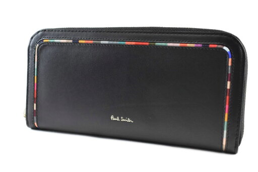 ポールスミス 長財布 財布 ラウンドファスナー レディース ブランド Paul Smith スワールインセット ディテール 専用箱付 黒 ブラック 女性 婦人 本革 BPW286 訳あり ポールスミス 長財布 財布 ラウンドファスナー レディース ブランド Paul Smith スワールインセット ディテール 専用箱付 黒 ブラック 女性 婦人 本革 BPW286 訳あり
