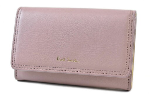 ポールスミス 名刺入れ カードケース レディース ブランド PaulSmith ダブルステッチディテール ダスティピンク 専用箱付 女性 婦人 本革 BPW092 ポールスミス 名刺入れ カードケース レディース ブランド PaulSmith ダブルステッチディテール ダスティピンク 専用箱付 女性 婦人 本革 BPW092