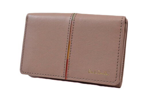 ポールスミス ミニ財布 三つ折り 財布 コンパクト レディース ブランド Paul Smith センターストライプ フラップ 専用箱付 ベージュ 女性 婦人 本革 PWD983 ポールスミス ミニ財布 三つ折り 財布 コンパクト レディース ブランド Paul Smith センターストライプ フラップ 専用箱付 ベージュ 女性 婦人 本革 PWD983