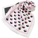 ケイトスペード ニューヨーク スカーフ シルク 100% 大判 ストール レディース ブランド kate spade new york ドット スペード ブロック 白 ホワイト ピンク 女性 婦人 薄手 春 夏 絹 ショール ケート プレゼント ギフト おしゃれ 新品