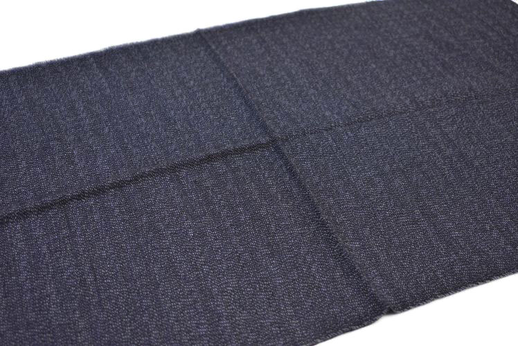 ランバン パリス ストール マフラー メンズ ブランド LANVIN PARIS ウール 100％ ロゴ 刺繍 デザイン パープル 系 イタリア製 男性 紳士 x1x