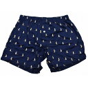 ポールスミス ニット トランクス パンツ 下着 メンズ ブランド 前開き Paul Smith 専用箱付 ドックプリント M L LL 紺 ネイビー アンダーウ...