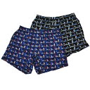 ポールスミス トランクス 2点 セット パンツ 下着 メンズ ブランド Paul Smith 前開き アンダーウェア 綿 Mサイズ ブラック ネイビー ロゴプリ...