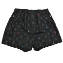 ポールスミス トランクス パンツ 下着 メンズ ブランド Paul Smith 専用箱付 ラビット デザイン M L LL ブラック 黒 アンダーウェア 綿 男...