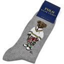 ポロ ラルフローレン 靴下 1足 メンズ ブランド POLO Ralph Lauren ライト グレー ジャガード織 ポロベア ベア くま ソックス 25-27cm 男性 紳士 カジュアル ビジネス ビジネスソックス 20代 30代 40代 50代 60代 70代 プレゼント ギフト おしゃれ ポイント消化(4)