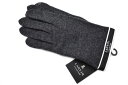ランバン コレクション 手袋 メンズ ブランド LANVIN COLLECTION ウール 混 ロゴ テープ デザイン チャコール グレー 23-24cm 男性...