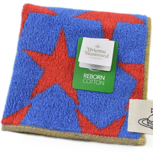 ヴィヴィアン ウエストウッド タオルハンカチ ハンカチ 1枚 レディース ブランド Vivienne Westwood 青 ブルー × 赤 レッド スター 星 ORB オーブ 女性 婦人 ハンドタオル ヴィヴィアン ウエストウッド タオルハンカチ ハンカチ 1枚 レディース ブランド Vivienne Westwood 青 ブルー × 赤 レッド スター 星 ORB オーブ 女性 婦人 ハンドタオル