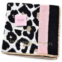 ケイトスペード ニューヨーク タオルハンカチ タオル ハンカチ 1枚 レディース 綿 高級 ブランド ハイブランド kate spade new york 黒 ...