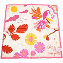 ケイトスペード ニューヨーク ハンカチ レディース 綿 高級 ブランド ハイブランド kate spade new york 花 鳥 ピーチ ピンク ネコ ねこ ロゴ ケート 女性 婦人 母の日 20代 30代 40代 50代 60代 70代 プレゼント ギフト おしゃれ かわいい 大人 ホワイトデー ポイント消化