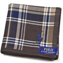 ポロ ラルフローレン ハンカチ 1枚 メンズ 綿 ブランド ハイブランド POLO Ralph Lauren 茶 ブラウン 紺 ネイビー チェック ロゴ 刺繍 男性 紳士 父の日 実用的 20代 30代 40代 50代 60代 70代 プレゼント ギフト おしゃれ ポイント消化