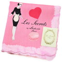 ラデュレ ハンカチ レディース 綿 高級 ブランド ハイブランド LADUREE UREE ピンク メイド ハート マカロン ロゴ 女性 婦人 母の日 20代 ...