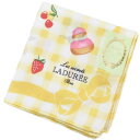 ラデュレ ハンカチ レディース 綿 高級 ブランド ハイブランド LADUREE UREE チェック イエロー いちご スイカ チェリー マカロン サングラス ロゴ 女性 婦人 母の日 20代 30代 40代 50代 60代 70代 プレゼント ギフト おしゃれ かわいい 大人 ホワイトデー ポイント消化