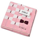 フルラ タオルハンカチ タオル ハンカチ 1枚 レディース 綿 高級 ブランド ハイブランド FURLA ピンク リボン チェック ロゴ 刺繍 女性 婦人 母の日 20代 30代 40代 50代 60代 70代 プレゼント ギフト おしゃれ かわいい 大人 ハンドタオル ホワイトデー ポイント消化