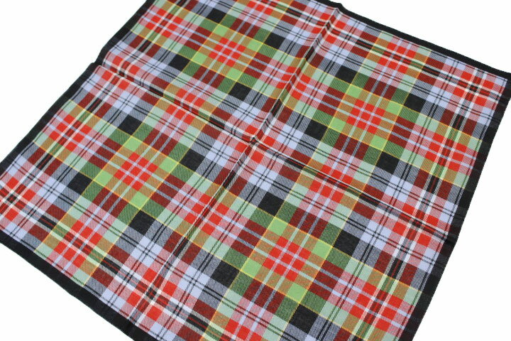 プチショコラのヴィヴィアン ウエストウッド ハンカチ 1枚 メンズ ブランド Vivienne Westwood 赤 レッド 青 ブルー グリーン 黒 ブラック チェック ORB オーブ 刺繍 男性 紳士 父の日 20代 30代 40代 50代 プレゼント ギフト おしゃれ ポイント消化｜アングル3