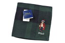 ポロ ラルフローレン タオルハンカチ タオル ハンカチ 1枚 メンズ ポロベア ベア くま 綿 ブランド ハイブランド POLO Ralph Lauren グリ...