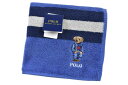 ポロ ラルフローレン タオルハンカチ タオル ハンカチ 1枚 メンズ ポロベア ベア くま 綿 ブランド ハイブランド POLO Ralph Lauren ブル...