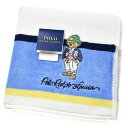 ポロ ラルフローレン タオルハンカチ タオル ハンカチ 1枚 メンズ ポロベア ベア ブランド POLO Ralph Lauren ホワイト ブルー ネイビー イエロー ボーダー 男性 紳士 父の日 20代 30代 40代 50代 60代 70代 プレゼント ギフト おしゃれ ハンドタオル ポイント消化