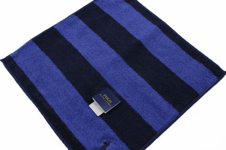 プチショコラのポロ ラルフローレン タオルハンカチ 2枚セット タオル ハンカチ メンズ 綿 ブランド ハイブランド POLO Ralph Lauren 紺 ネイビー ボーダー 紺 ネイビー チェック 男性 紳士 父の日 実用的 20代 30代 40代 50代 60代 70代 プレゼント ギフト おしゃれ ポイント消化｜アングル3