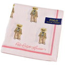 ポロ ラルフローレン ハンカチ レディース ポロベア ベア くま 綿 高級 ブランド ハイブランド POLO Ralph Lauren ピンク サングラス ロゴ...