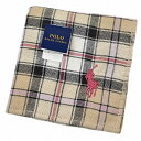 ポロ ラルフローレン タオルハンカチ タオル ハンカチ 1枚 レディース 綿 高級 ブランド ハイブランド POLO Ralph Lauren ベージュ 黒 チ...