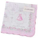 ジルスチュアート ハンカチ レディース 綿 高級 ブランド ハイブランド JILLSTUART ピンク グレー ドレス フラワー スカラップ 女性 婦人 母の日...