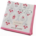 ジルスチュアート ハンカチ ガーゼ ガーゼハンカチ レディース 綿 高級 ブランド ハイブランド JILLSTUART ピンク フラワー 女性 婦人 母の日 実...