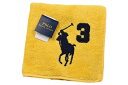 ポロ ラルフローレン タオルハンカチ タオル ハンカチ 1枚 メンズ 綿 ブランド ハイブランド POLO Ralph Lauren イエロー 黄色 ナンバー ...