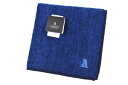 ランバン コレクション タオルハンカチ タオル ハンカチ 1枚 メンズ 綿 ブランド ハイブランド LANVIN COLLECTION 紺 ネイビー ロゴ 刺繍...