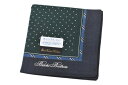 ブルックス ブラザーズ ハンカチ 1枚 メンズ 綿 ブランド ハイブランド BROOKS BROTHERS 緑 グリーン ドット ロゴ 男性 紳士 父の日 実用...