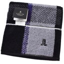 ランバン コレクション タオルハンカチ タオル ハンカチ 1枚 メンズ 綿 ブランド ハイブランド LANVIN COLLECTION ブラック グレー パープル チェック ロゴ 刺繍 男性 紳士 父の日 20代 30代 40代 50代 60代 70代 プレゼント ギフト おしゃれ ハンドタオル ポイント消化
