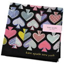 ケイト スペード ニューヨーク 大判 ハンカチ レディース 1枚 ブランド kate spade new york ブラック 黒 カラフル スペード デザイン ...