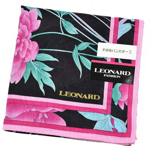 レオナール ハンカチ 綿 レディース 1枚 ブランド LEONARD フラワー 花 プリント 黒 ブラック ピンク 女性 婦人 プレゼント ギフト お礼の品 20代 30代 40代 50代 60代 かわいい 大人 可愛い ハンカチギフト プチギフト 母の日 ハンカチーフ ホワイトデー レオナール ハンカチ 綿 レディース 1枚 ブランド LEONARD フラワー 花 プリント 黒 ブラック ピンク 女性 婦人 プレゼント ギフト お礼の品 20代 30代 40代 50代 60代 かわいい 大人 可愛い ハンカチギフト プチギフト 母の日 ハンカチーフ ホワイトデー