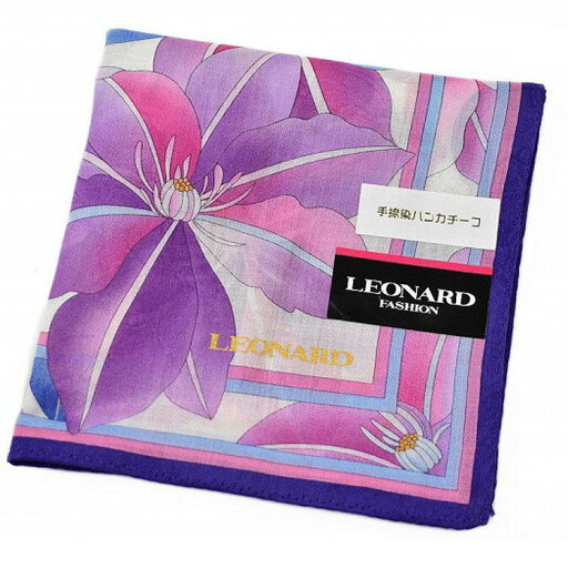 レオナール ハンカチ 綿 レディース 1枚 ブランド LEONARD フラワー 花 プリント 白 ホワイト パープル 女性 婦人 プレゼント ギフト お礼の品 20代 30代 40代 50代 60代 かわいい 大人 可愛い ハンカチギフト プチギフト 母の日 ハンカチーフ ホワイトデー レオナール ハンカチ 綿 レディース 1枚 ブランド LEONARD フラワー 花 プリント 白 ホワイト パープル 女性 婦人 プレゼント ギフト お礼の品 20代 30代 40代 50代 60代 かわいい 大人 可愛い ハンカチギフト プチギフト 母の日 ハンカチーフ ホワイトデー