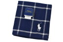 ポロ ラルフローレン タオルハンカチ タオル ハンカチ 1枚 メンズ ギフト プレゼント 綿 ブランド POLO Ralph Lauren 紺 ネイビー × 白...