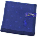 ポロ ラルフローレン ハンカチ 1枚 メンズ 綿 ブランド ハイブランド POLO Ralph Lauren 紺 ネイビー ドット 青 ロゴ 刺繍 男性 紳士 ...