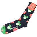 ハッピー ソックス × ディズニー 靴下 1足 メンズ ブランド Happy Socks × Disney ミニー タイム MINNIE-TIME マルチカラー...
