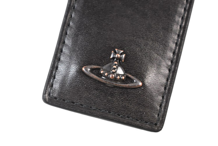 ヴィヴィアン ウエストウッド キーリング 5連 メンズ ブランド Vivienne Westwood コッパー キーホルダー 専用箱付 黒 ブラック おしゃれ 20代 30代 40代 50代 ギフト プレゼント 男性 紳士 本革 VWK510