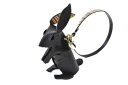 ポールスミス キーホルダー ストラップ メンズ ブランド Paul Smith うさぎ ラビット Rabbit レザークラフト 専用箱付 黒 ブラック 男性 紳士 本革 レザー 20代 30代 40代 50代 プレゼント ギフト PSC921