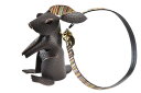 ポールスミス キーホルダー ストラップ メンズ ブランド Paul Smith うさぎ ラビット Rabbit レザークラフト 専用箱付 茶 ブラウン 男性 紳士 本革 レザー 20代 30代 40代 50代 プレゼント ギフト PSC921