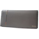 ポールスミス 長財布 財布 メンズ ブランド ポール・スミス Paul Smith インセットストライプ かぶせ フラップ 専用箱付 グレー 男性 紳士 本革 20代 30代 40代 50代 60代 新品 PSQ155 訳あり(4)
